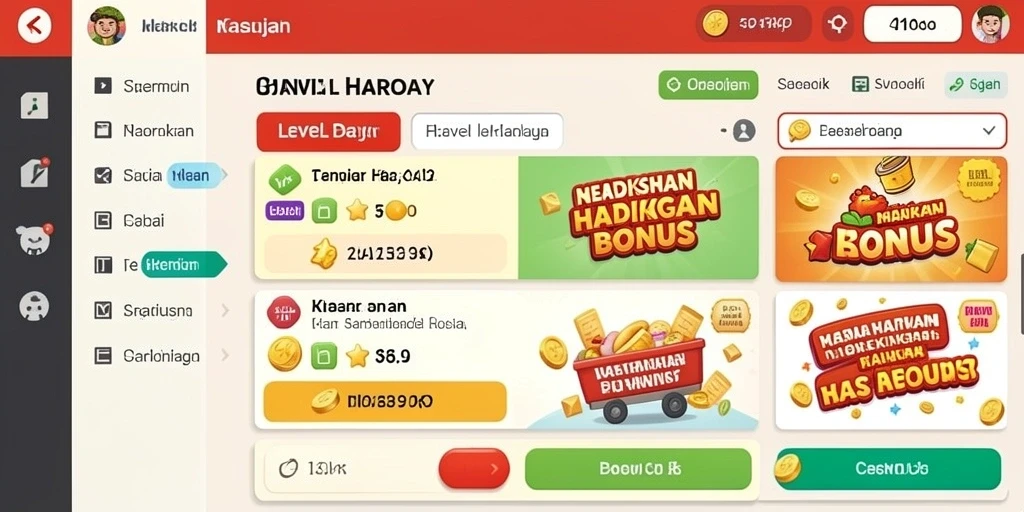 Tampilan antarmuka yang modern dan menarik.