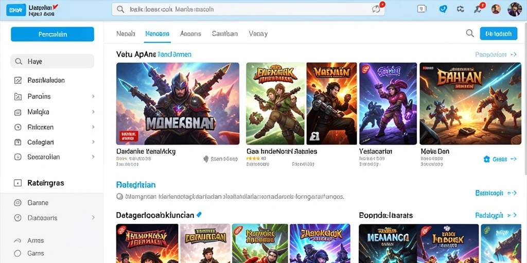 Tampilan awal aplikasi NAGITABET yang menarik.