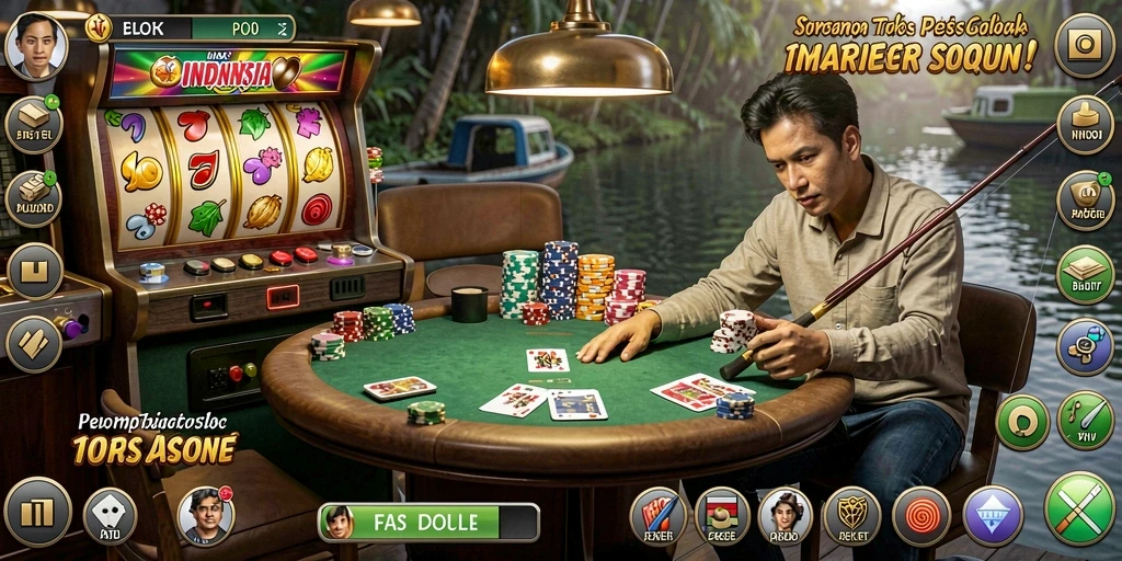 Tampilan utama aplikasi NUSANTARATOTO yang user-friendly.