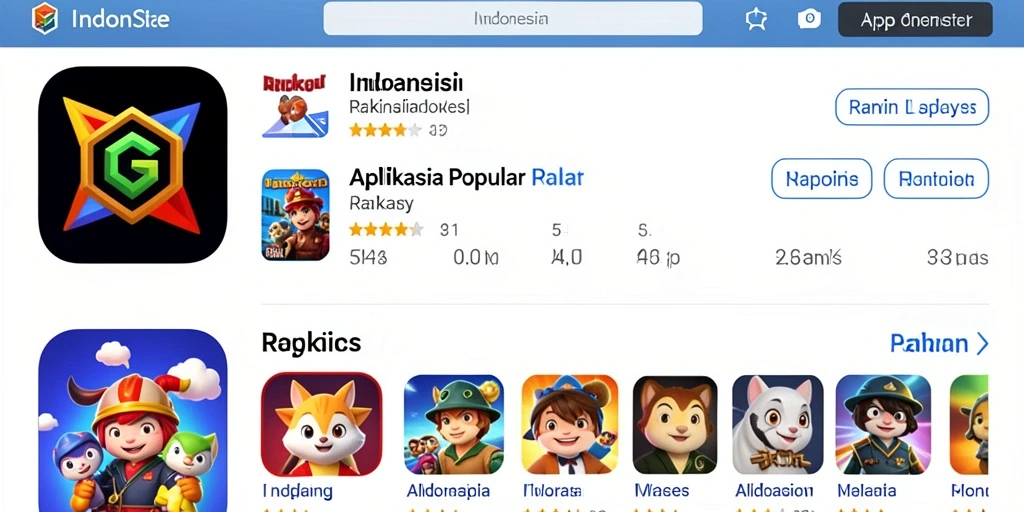 Tampilan awal yang menarik dan intuitif.