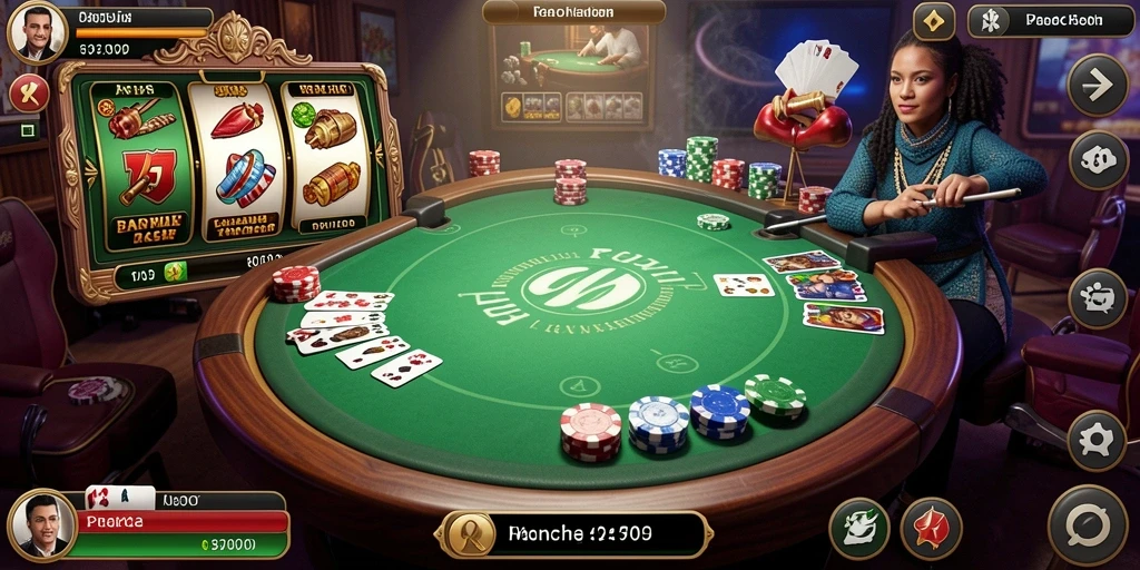 Tampilan antarmuka game yang menarik dan mudah digunakan.